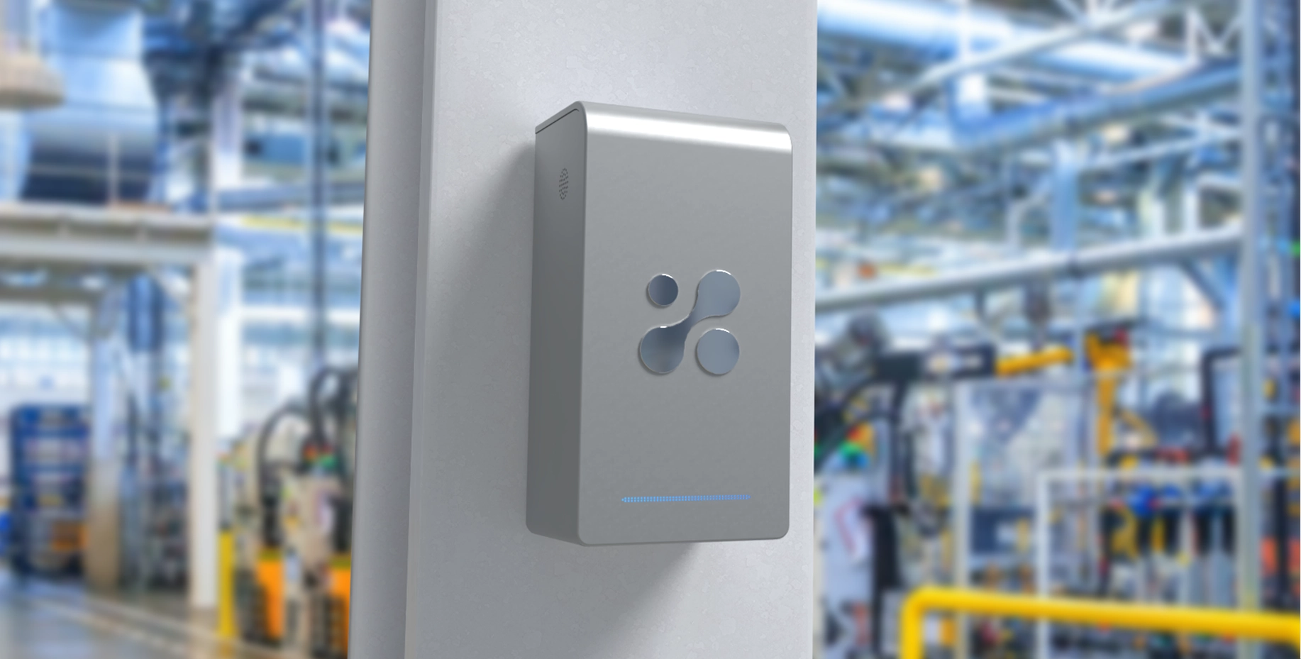 Environet dashboard displaying real-time PM1, PM2.5, and PM10 data trends.