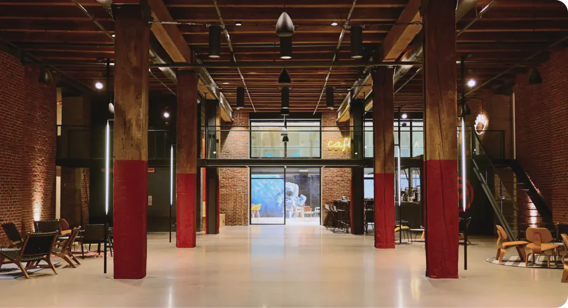 Billy Penn Studios lobby.